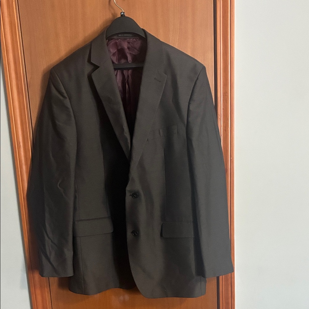Perry Ellis Brown Men's Suit